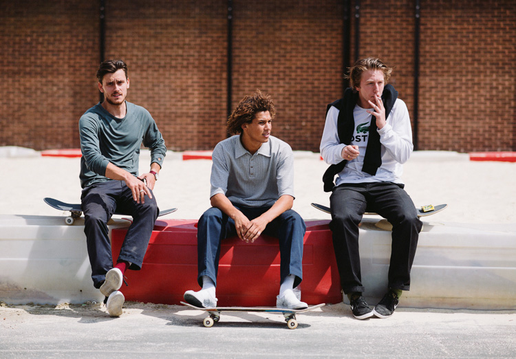 Tom Harrison, Darius Trabalza & Casper Brooker. London, UK. 2014