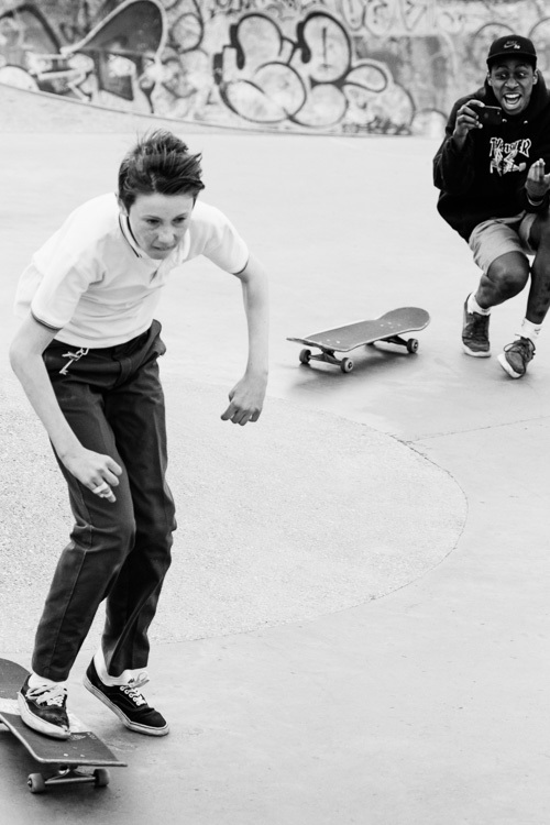 Fred Alexander & Nelly Mayele. Crash Up Derby. Real Skateboards. Mile End. London, UK.