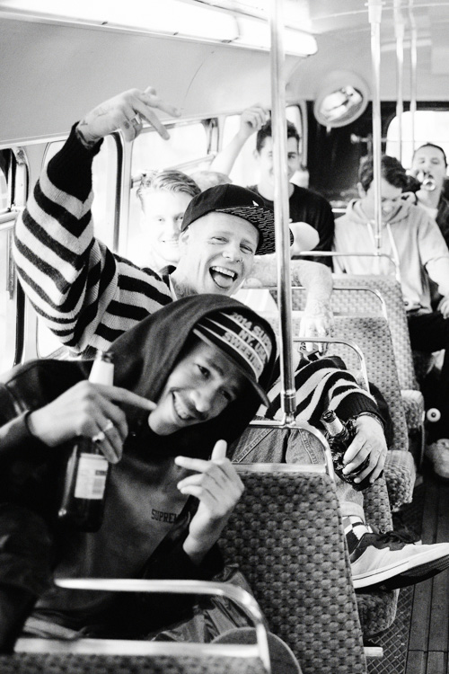 Chad Muska, Braydon Szafranski & Lucien Clarke. Slam City Skates. Supra. London, UK.