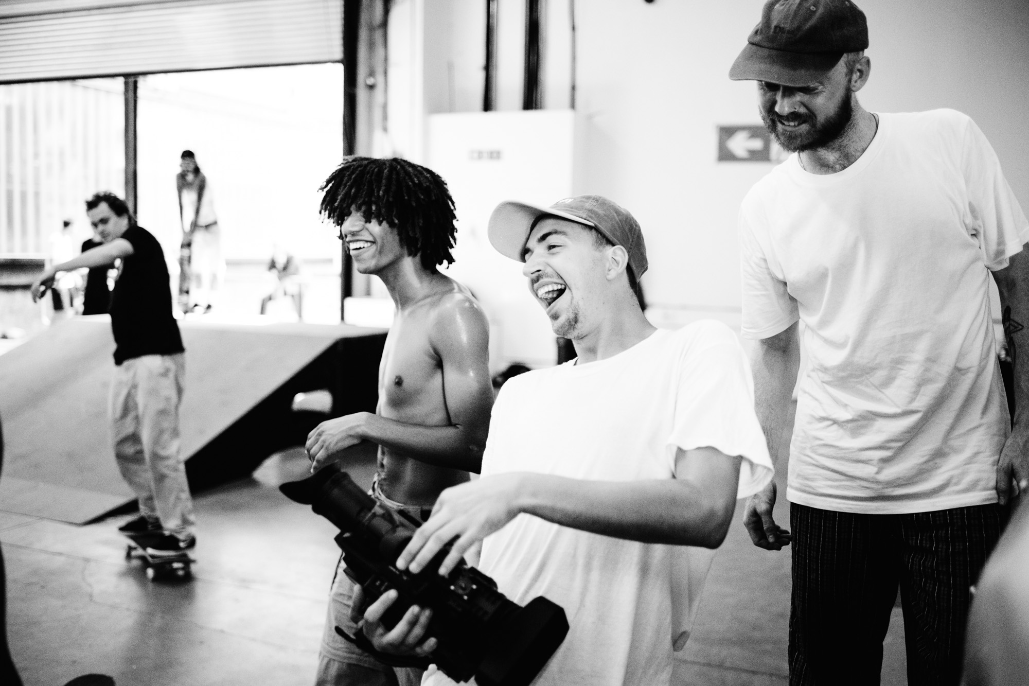 Nick Jensen, David Jakinda & Will Miles. Go Skateboarding Day. Nike SB. London, UK.