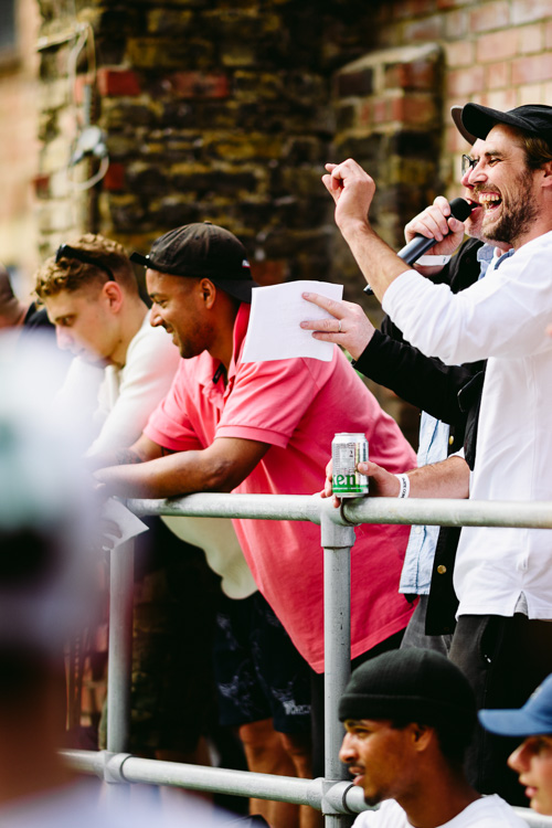 Blondey McCoy, Benny Fairfax, Ben Powell, Chewy Cannon. adidas SB. Skate Copa Court. London, UK.
