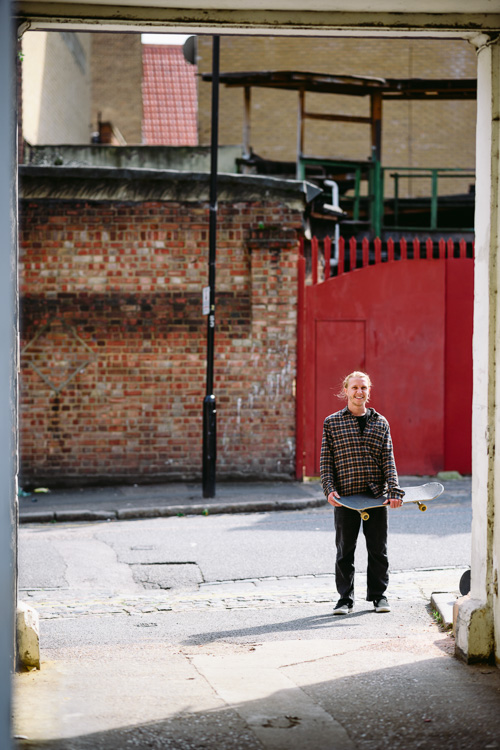 Justin Biddle. Levi's Skateboarding. London, UK.
