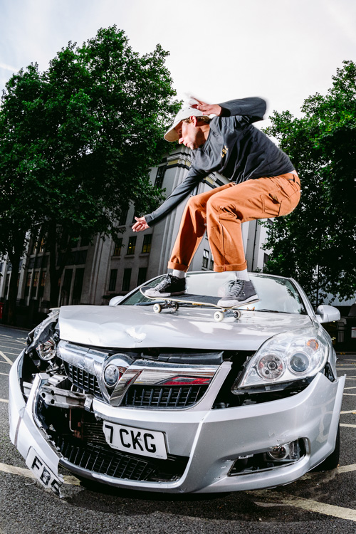 Tristan Rudman. Levi's Skateboarding. London, UK.