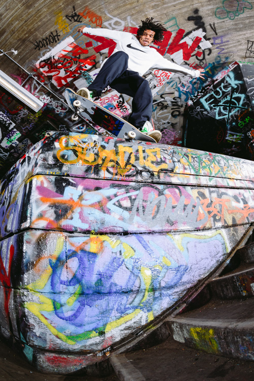 Korahn Gayle. Off Campus. Virgil Abloh. Nike Inc. London, UK.