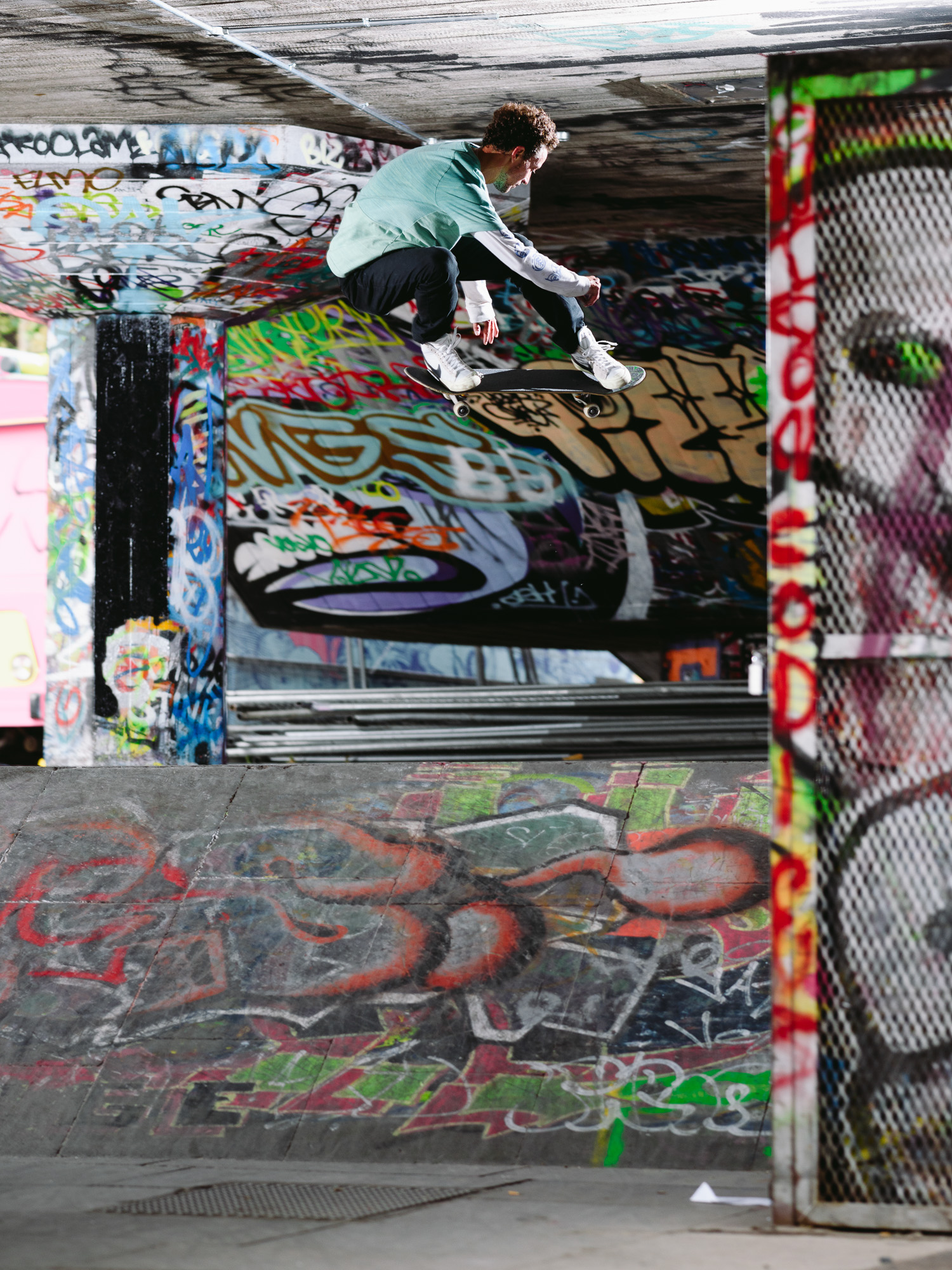 Michael Mackrodt. Off Campus. Virgil Abloh. Nike Inc. London, UK.