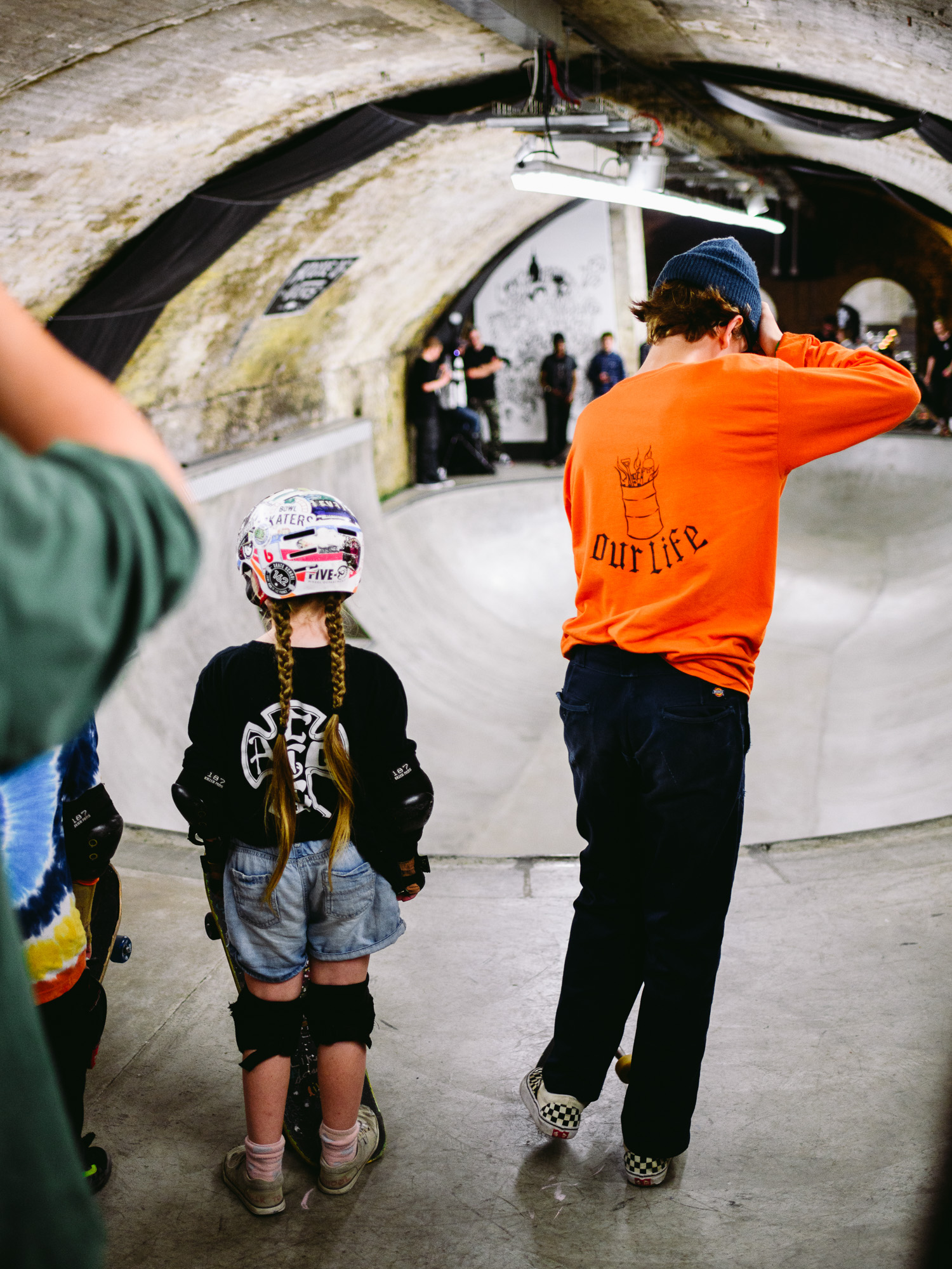 Michael Burnett. Full Blast. House Of Vans. London, UK.