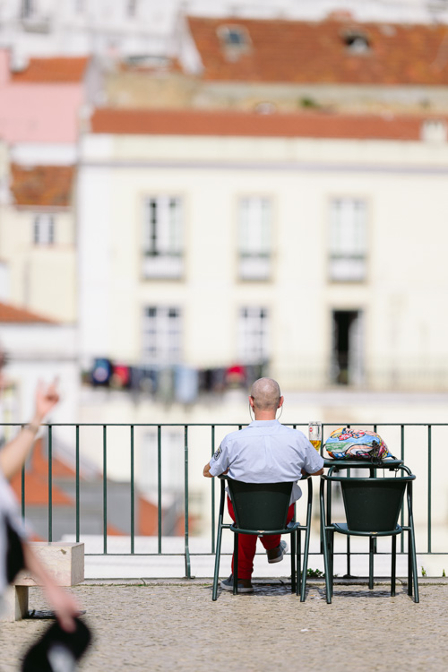 Miradouro de São Vicente. Lisbon, PT.