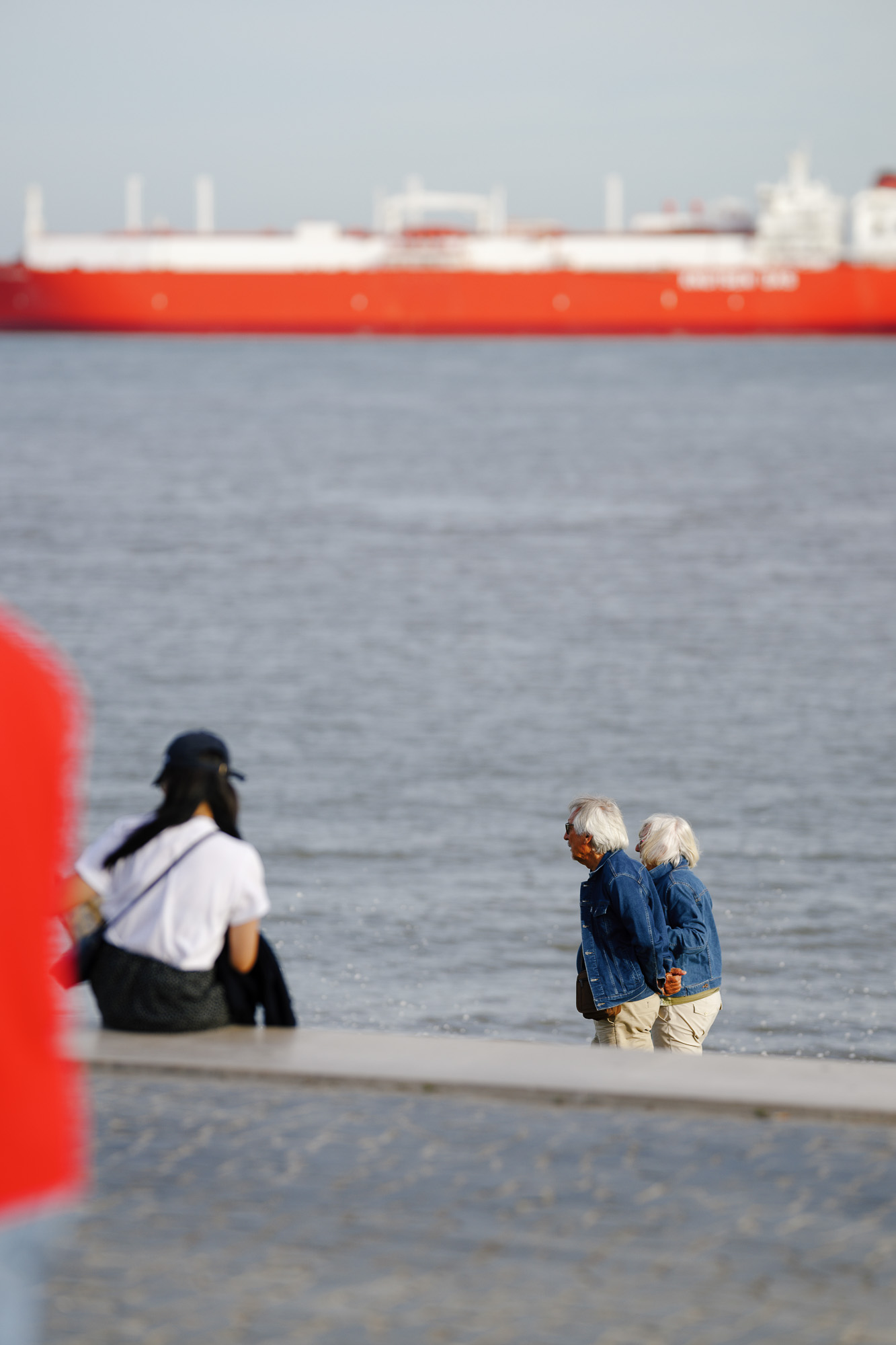Avenida Ribeira das Naus. Lisbon, PT.